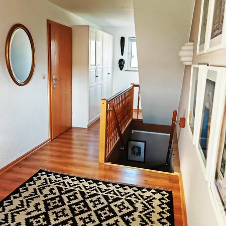 Appartement Haus An Der Wiese Privat Mit Garten Und Parkplatz