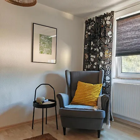 Appartement Haus An Der Wiese Privat Mit Garten Und Parkplatz
