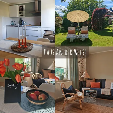 Appartement Haus An Der Wiese Privat Mit Garten Und Parkplatz